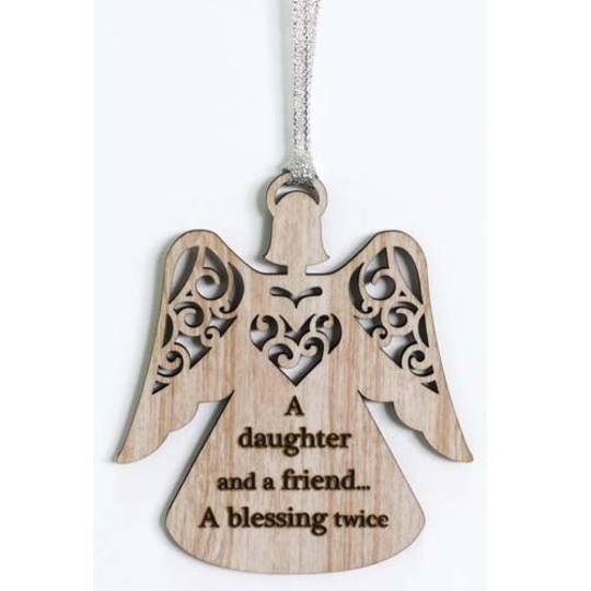 Hanging Angel Ornament Daughter image 0